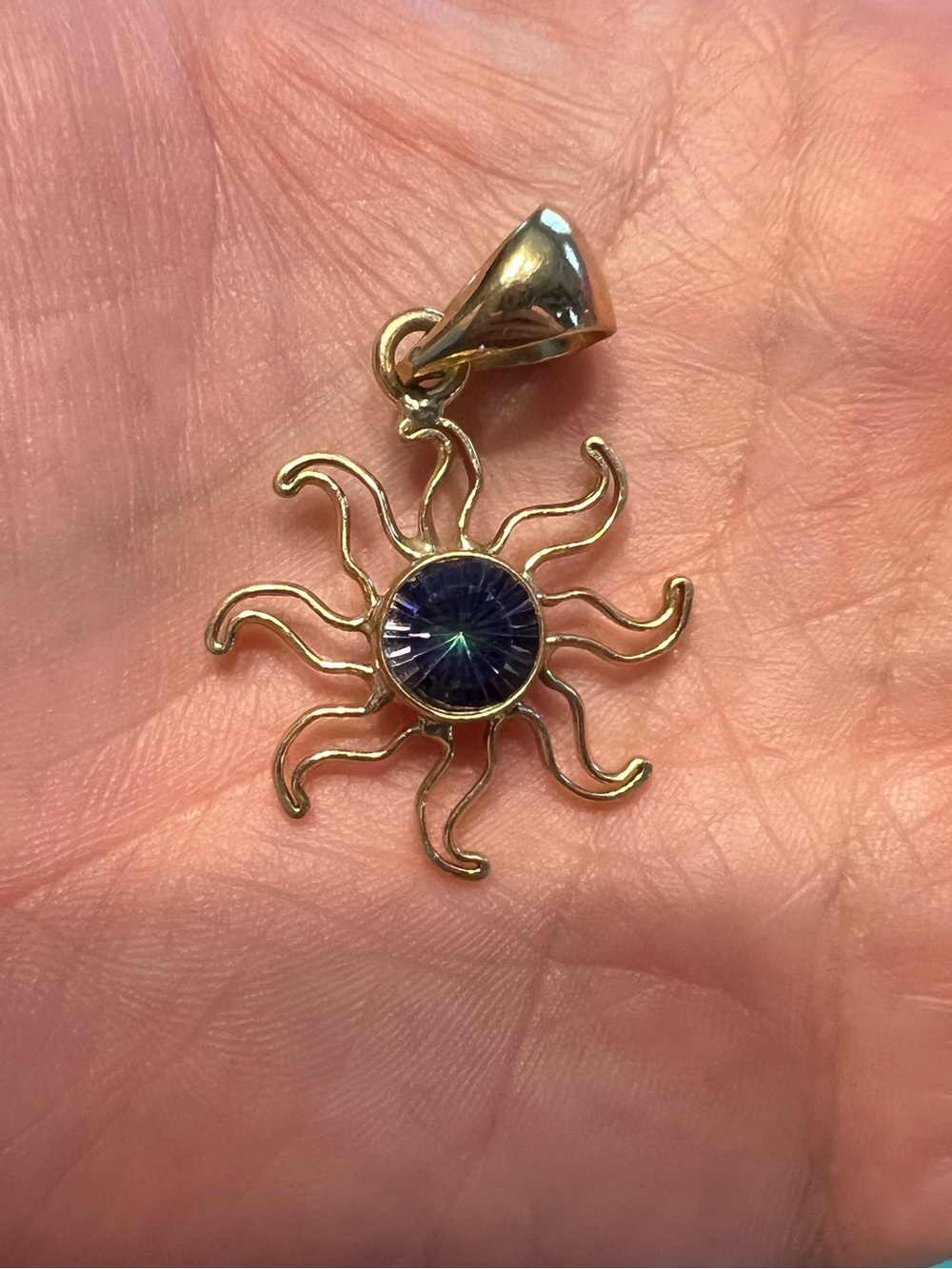 Charles Albert Alchemia Pendant with Mystic Topaz